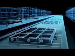 โรลออกแผ่นโลหะ รีคการเก็บเก็บของ กล่อง Racking Racking โลหะ