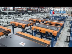 สี่ทาง Radio Shuttle Racking ASRS Pallet Runner Rack สี่ทาง Radio Shuttle Racking