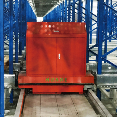 รถขนส่งวิทยุและพนักงานบรรทุกสําหรับพาเล็ต รันเนอร์ Racking Radio Shuttle Rack Shuttle Carrier