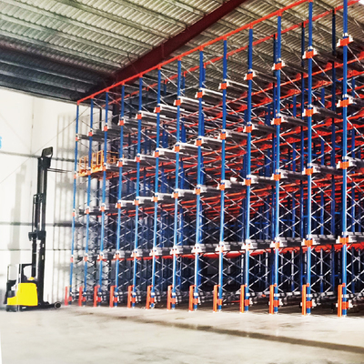 A18: ระบบรถขนส่งรังสี และรถยก (AGV) ระบบ Fifo Filo ระบบอัตโนมัติเต็ม ระบบ Racking Radio Shuttle