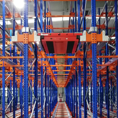 A18: ระบบรถขนส่งรังสี และรถยก (AGV) ระบบ Fifo Filo ระบบอัตโนมัติเต็ม ระบบ Racking Radio Shuttle