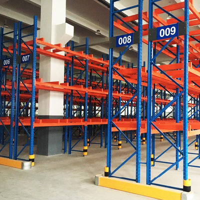 คอร์บบโค้งขัดขวาง Rack ปกป้องปลาย Racking สูง คุ้มกัน ปกป้องความปลอดภัย Anti-Collision Guardrails