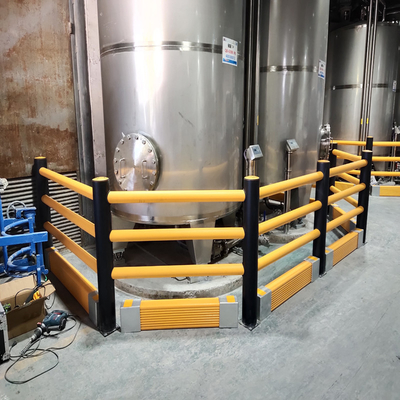 B49: ME+ ราวกั้นป้องกันการชน คลังสินค้า ราวกั้นความปลอดภัย ราวจราจร