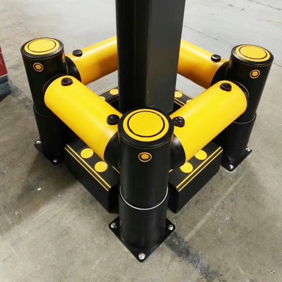 A56: HC MC Polygon Anti-Collision Guardrails รั้วป้องกันความปลอดภัยของคลังสินค้า รั้วป้องกันการจราจร