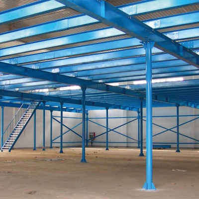 โพลตฟอร์มโครงสร้างเหล็ก โครงสร้าง Mezzanine โกดัง โกดัง