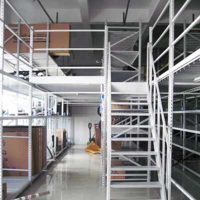 Mezzanine Racking สําหรับรถยนต์ 4s ร้านค้า Multi-Tier Rack ระบบ Rack ซุปเปอร์มาร์เก็ต