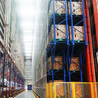 พาเล็ตซับซ้อนลึกแบบคู่ ASRS ระบบเก็บและเก็บของอัตโนมัติ