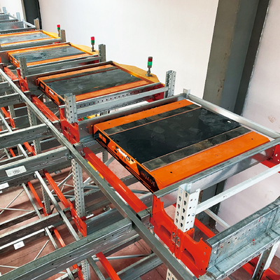 รถขนส่งสี่ทาง ASRS ระบบเก็บและเรียกคืนอัตโนมัติ