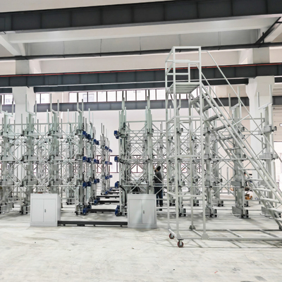 เครื่องขับเคลื่อนไฟฟ้า รางคันติเลเวอร์โทรทัศน์ รางคันติเลเวอร์ท่อเหล็กยาว