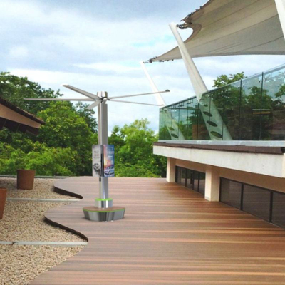 พัดลมขนาดใหญ่ในอุตสาหกรรมสําหรับโกดัง ห้างหุ้นขนาดใหญ่ พัดลม HVLS ขนาดใหญ่สําหรับโรงงาน