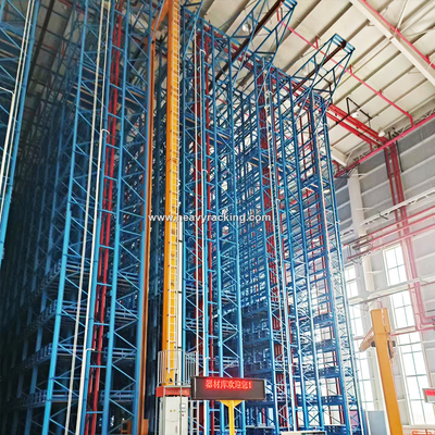 โครงสร้างเหล็กและไม้ พาเล็ตเหล็ก พาเล็ตโลหะสําหรับ ASRS ระบบการเก็บและการสรรหาอัตโนมัติ