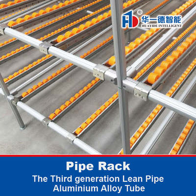 อุปกรณ์ผสมอลูมิเนียม Lean Pipe Rack รุ่นที่สาม