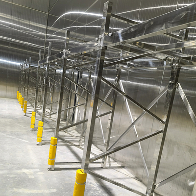 A07: เสาเหล็กไร้ขนของภาระหนัก pallet racking ลังเก็บของ
