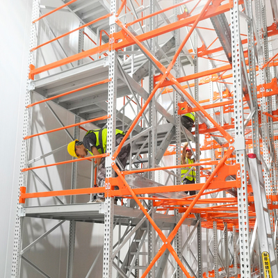 B04: สายสี่ทาง Racking Radio Shuttle ASRS สายสี่ทาง Racking