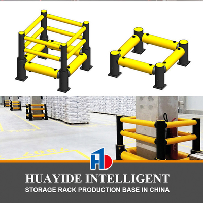 A56: HC MC Polygon Anti-Collision Guardrails รั้วป้องกันความปลอดภัยของคลังสินค้า รั้วป้องกันการจราจร