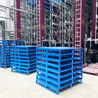 B20 พาเล็ตเหล็กที่สามารถปรับแต่งได้ สําหรับการเก็บของในโกดังภารโรงงานหนักระดับพรีเมี่ยม สําหรับ ASRS