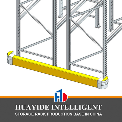 คอร์บบโค้งขัดขวาง Rack ปกป้องปลาย Racking สูง คุ้มกัน ปกป้องความปลอดภัย Anti-Collision Guardrails