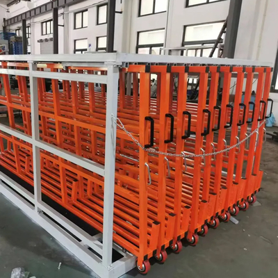 ชั้นวางสินค้าแบบเคลื่อนที่ด้วยไฟฟ้าสำหรับคาน RHS, เหล็ก Q235, ชั้นวางสินค้าแบบเลือกได้
