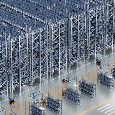 Selective Pallet Racks Warehouse Storage Heavy Duty System RAL Color