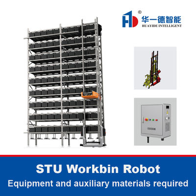 อุปกรณ์และวัสดุเสริมที่จำเป็นสำหรับหุ่นยนต์กล่องวัสดุ STU, หุ่นยนต์ Workbin, หุ่นยนต์หยิบสินค้าในคลังสินค้า