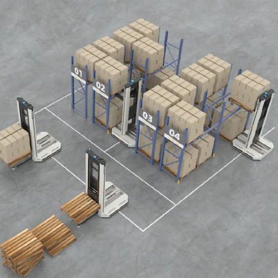 3 ระดับชั้น Mezzanine Racking Industrial Auto Parts BMW 7200mm Height