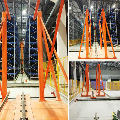 Single Deep Palet Stacker Crane ASRS, Floor Supported SRM ((เครื่องเก็บเก็บของ), ระบบเก็บของและเก็บของอัตโนมัติ, อัตโนมัติคลังสินค้าโลจิสติกส์