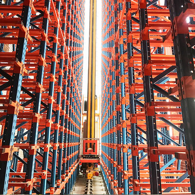 MiniLoad Stacker Crane ASRS Material Box Stacker Crane ระบบจัดเก็บและเรียกคืนอัตโนมัติ