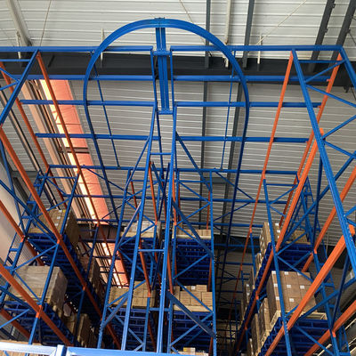 สต๊อกเกอร์รูปร่าง U ASRS ระบบเก็บและเก็บของอัตโนมัติ