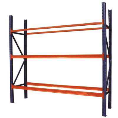 ความกว้าง 700 มิลลิเมตร Heavy Duty อุตสาหกรรม Racking 4T ต่อชั้น โกดัง Pallet Racking