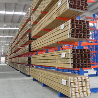 ระบบแร็ค Cantilever Racking แบบยาวพร้อมแขนยื่น