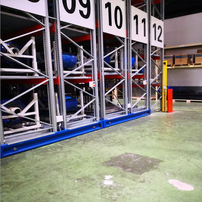 ระบบจัดเก็บสินค้าแบบเคลื่อนที่ ODM Mobile Racking System Rail Free System 1.5kw สำหรับงานอุตสาหกรรม