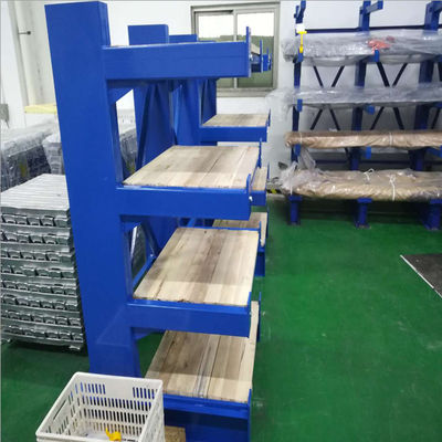 101.6mm Pitch H Beam สร้าง Cantilever Rack 1800mm ยาวแขน