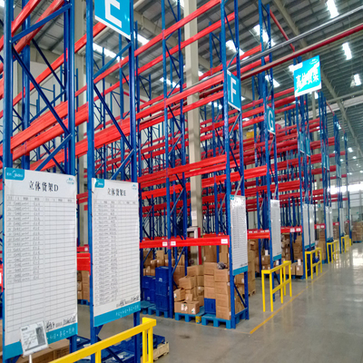 โลหะ Heavy Duty Pallet Racking ความกว้าง 1400 มม ปรับแต่งหลายชั้น