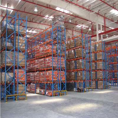 ระบบจัดเก็บพาเลทแบบปรับได้สำหรับงานหนัก พร้อมคาน RHS ขนาด 80x60