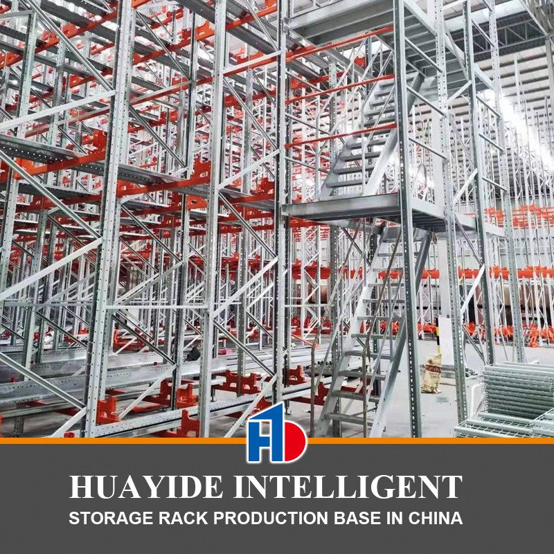 B04: สายสี่ทาง Racking Radio Shuttle ASRS สายสี่ทาง Racking